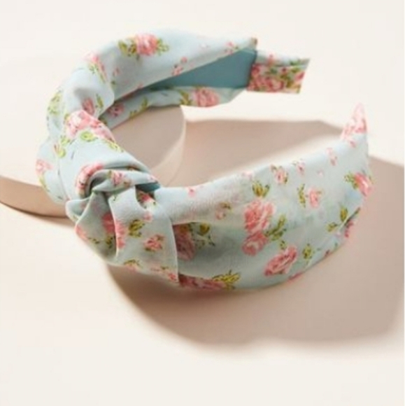 Anthropologie Accessories - Anthropologie Allana knotted headband- sky floral